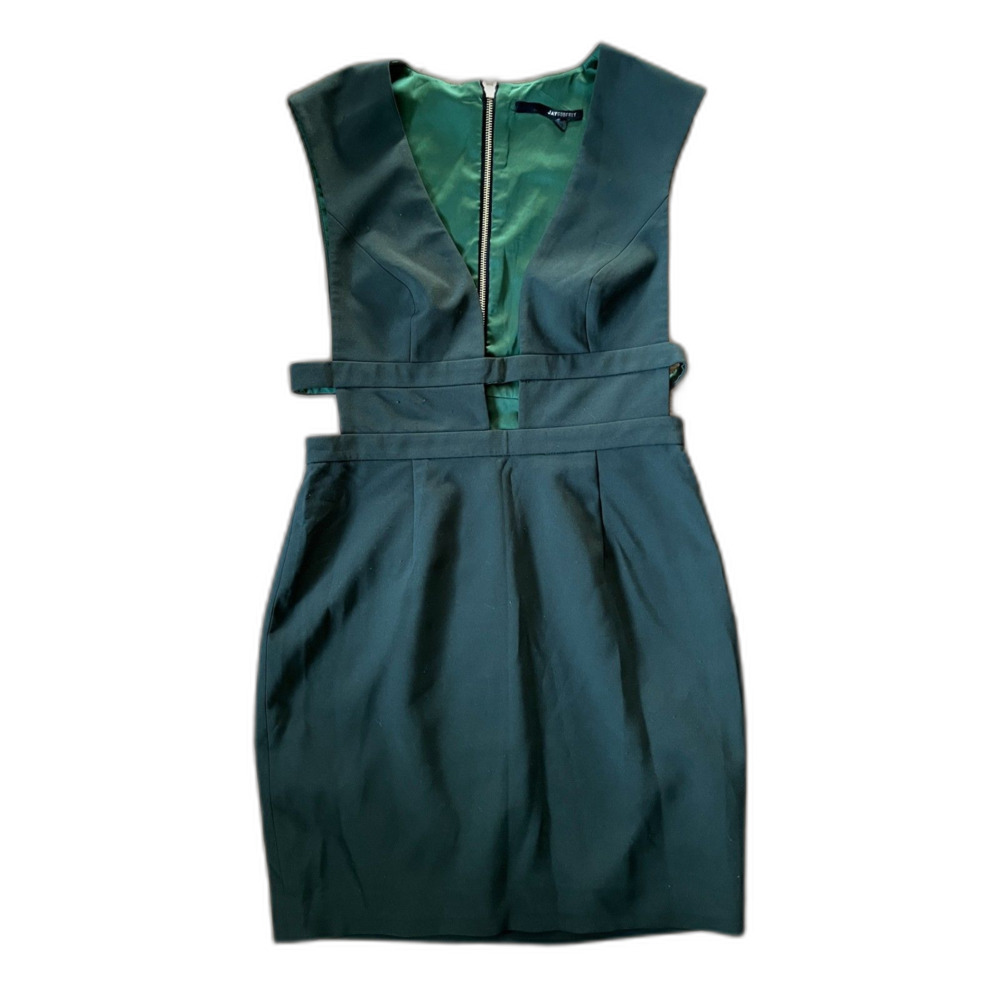 Jay Godfrey Women’s Deep V-Neck Pinafore Dress